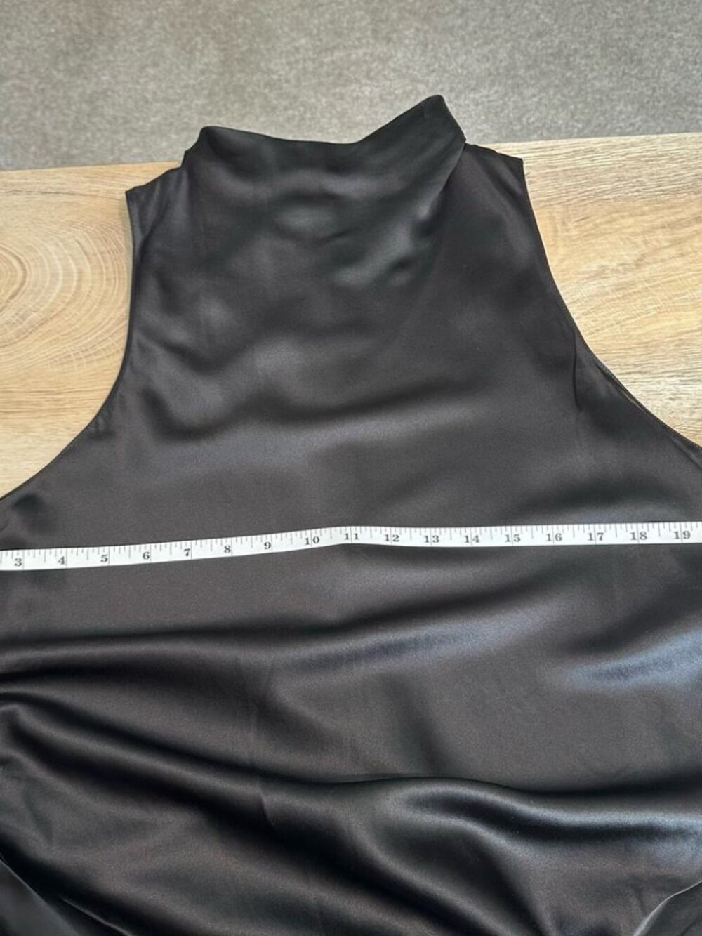 Banana Republic Eclipse Silk Midi Dress Black XL - Picture 10 of 10